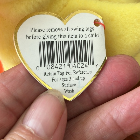 1993 AND 1995 TY BEANIE BUDDY QUACKERS & 2 BEANIE BABY QUACKERS - Picture 9 of 17